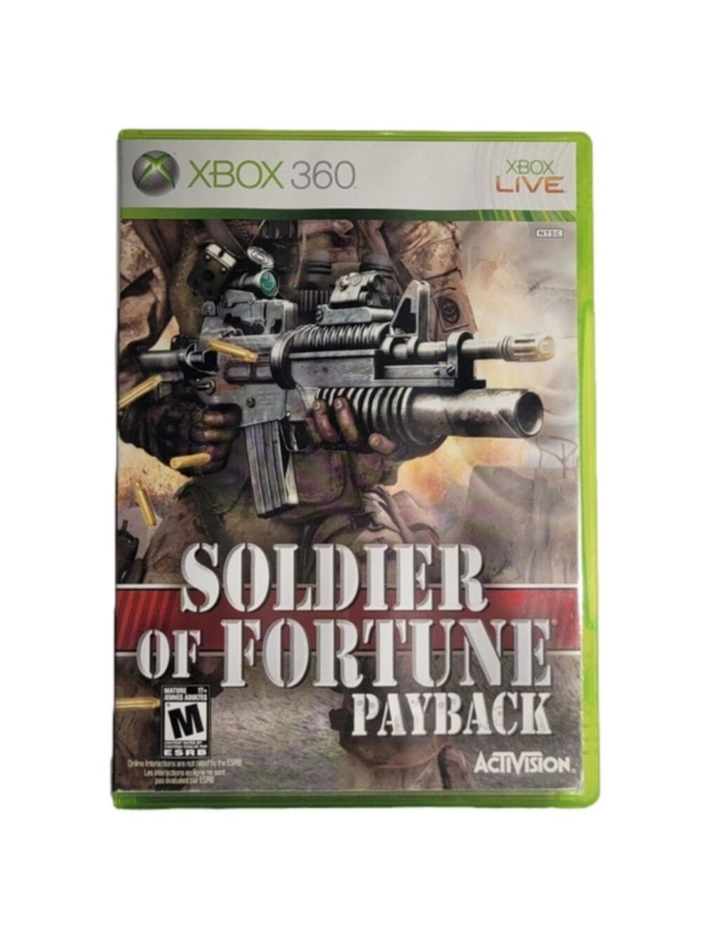 SOLDIER OF FORTUNE PAYBACK XBOX 360